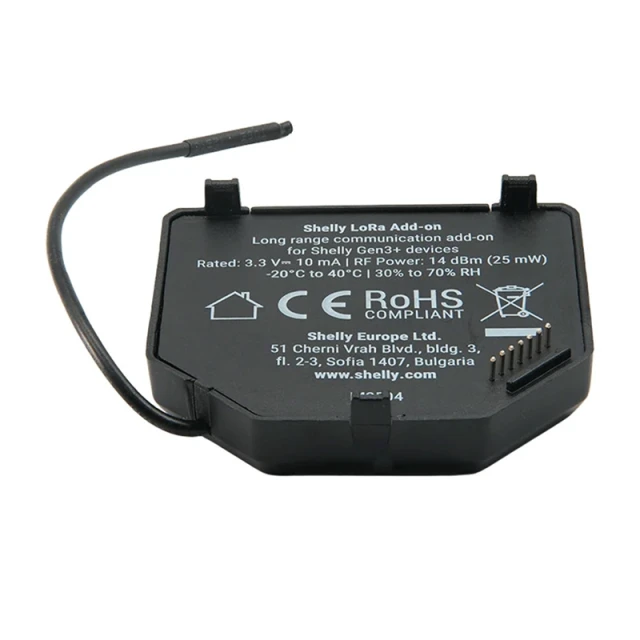 Модуль LoRa SHELLY LoRa Add-on EU868 (LoRaAdd-on)