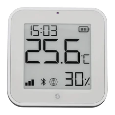 Датчик температуры и влажности ZigBee Shelly BLU H&T White (BLUHTDZBW)
