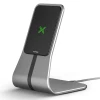 Бездротова зарядка Xvida Power 2 Wireless Charging Desk Stand Silver (W2-DESKM-01SI-EU)
