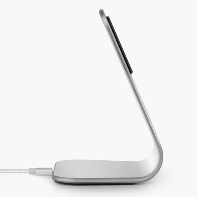 Бездротова зарядка Xvida Power 2 Wireless Charging Desk Stand Silver (W2-DESKM-01SI-EU)