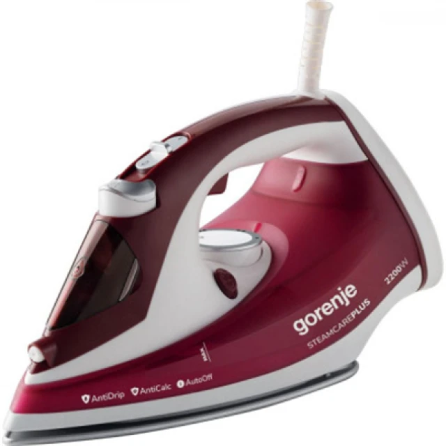 Праска Gorenje SIH3000RBC 3000 Вт Red/White (3838782393877)