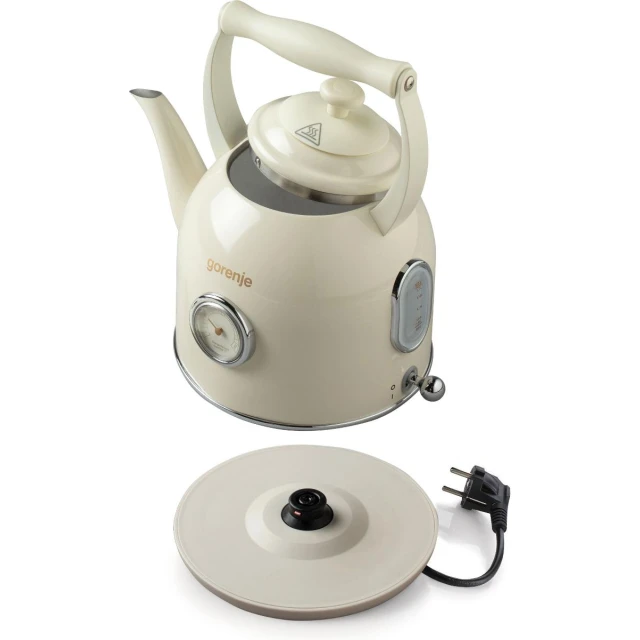 Электрочайник Gorenje K17CLIN 1,7 л 2000 Вт Ivory (3838782555855)