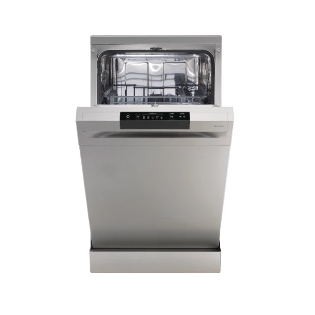 Посудомийна машина Gorenje GS520E15S окремостояча 45 см 9 комплектів E Grey (3838782574467)
