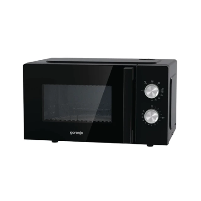 Мікрохвильова піч Gorenje MO20E2BH 20 л 800 Вт Black (3838782611513)