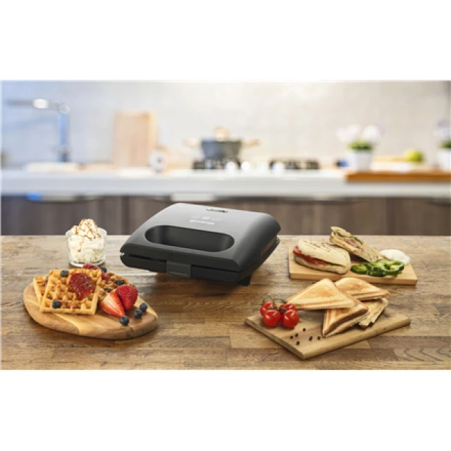Сендвічниця Gorenje SM703GCB 700 Вт Black (3838782657689)