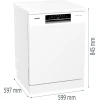 Посудомийна машина окремостояча Gorenje GS642E90W клас E 14 комплектів AquaStop White (3838782723100)