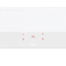 Індукційна варильна поверхня Gorenje GI6421SYW 60 см BigZone 23 см PowerBoost White (3838782780325)