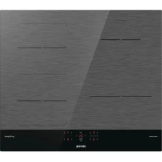 Індукційна варильна поверхня Gorenje GI6421SYB 60 см BigZone 23 см PowerBoost Black (3838782780332)