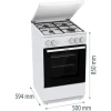 Газова плита Gorenje GG5A14WJ 70 л 4 пальники White (3838782932144)