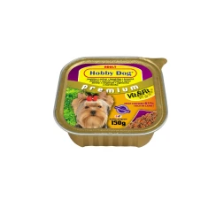 Ласощі для собак Vitakraft Hobby Dog з ягням та морквою 150 г (3838964010677)