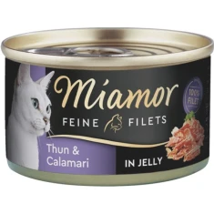 Консерва для котів Miamor Feine Filets з тунцем і кальмаром 100 г (4000158740496)