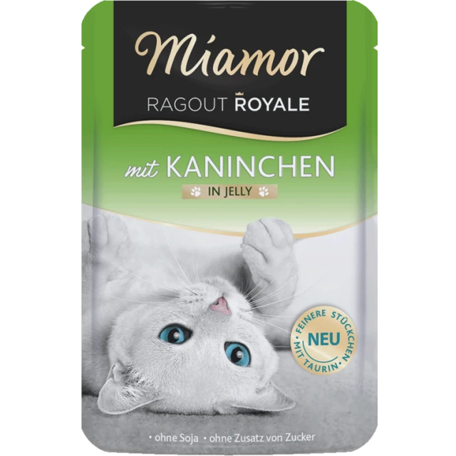 Пауч для котів Miamor Ragout з кроликом та желе 100 г (4000158740557)