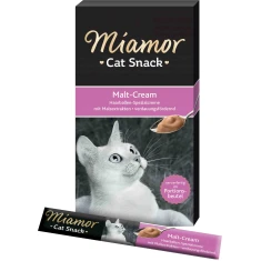Ласощі для котів Miamor Cat Confect Malt Cream 6 шт x 15 г (4000158743053)