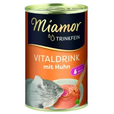 Консерва для котів Miamor Vitaldrink з куркою 135 г (4000158743619)