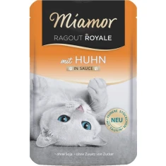 Вологий корм для котів Miamor Ragout Royal з куркою в соусі 100 г (4000158745101)