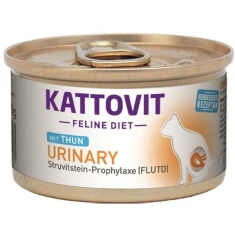 Ветеринарна дієта для котів Kattovit Urinary з тунцем 85 г (4000158772077)