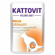Ветеринарная диета для кошек Kattovit Urinary с курицей 85 г (4000158772282)