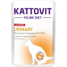 Ветеринарная диета для кошек Kattovit Urinary с телятиной 85 г (4000158772299)