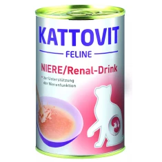 Ветеринарна дієта для котів Kattovit Niere/Renal Drink з куркою 135 мл (4000158773616)