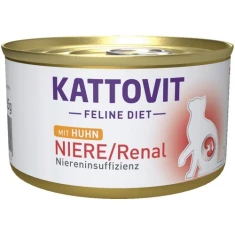 Консерва для котів Kattovit Renal з куркою 185 г (4000158780416)