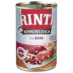 Консерва для собак RINTI Kennerfleisch з качкою 400 г (4000158910691)
