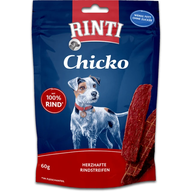 Ласощі для собак RINTI Chiko з яловичиною 60 г (4000158913234)