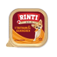 Ламістер для собак RINTI Gold Mini з індичкою та кроликом 100 г (4000158920263)