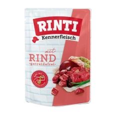 Пауч для собак RINTI Kennerfleisch з яловичиною 400 г (4000158924612)