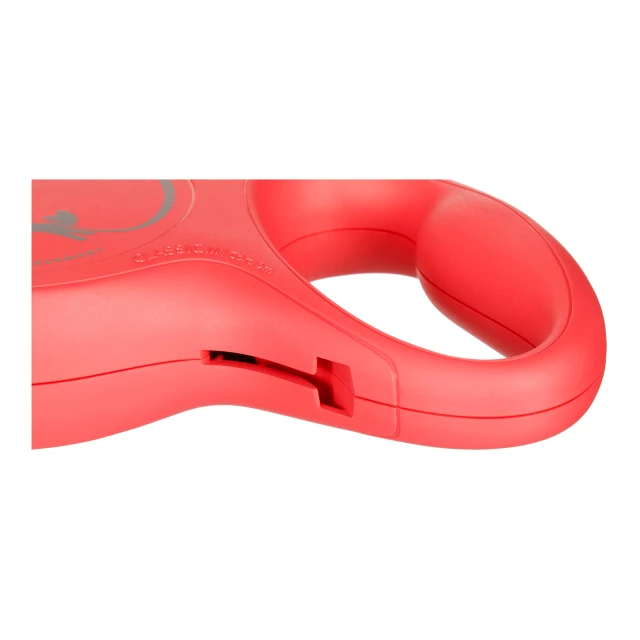 Рулетка-повідець для собак Flexi New Classic M трос 5 м до 20 кг Red (4000498022603)