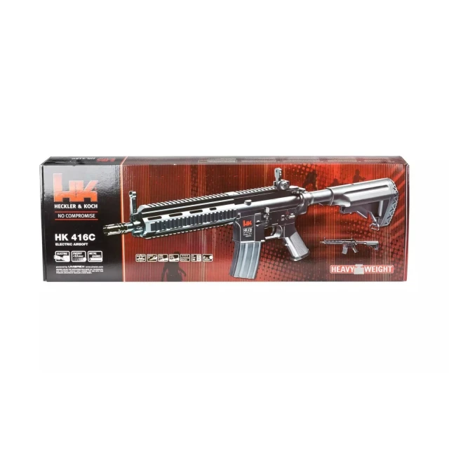 Автомат страйкбольний Heckler&Koch HK-416 CQB AEG 6 мм електричний (4000844508300)