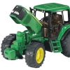 Трактор John Deere 6920 з навантажувачем та причепом Bruder (1134)