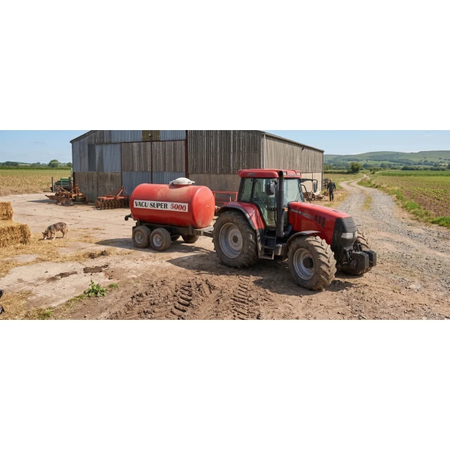 Трактор Case CVX 170 с цистерной Bruder (1184)