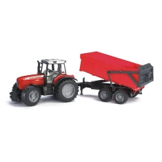 Трактор Massey Ferguson 7480 з причепом Bruder (2045)