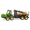 Трактор лісовий John Deere 1210E з транспортером колод Bruder (2133)