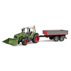 Трактор Fendt Vario 211 з фронтальним навантажувачем і самоскидом Bruder (2182)