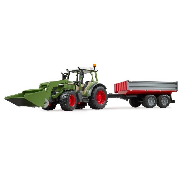 Трактор Fendt Vario 211 з фронтальним навантажувачем і самоскидом Bruder (2182)