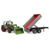 Трактор Fendt Vario 211 з фронтальним навантажувачем і самоскидом Bruder (2182)