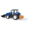 Трактор New Holland T5.120 з фронтальним навантажувачем, самоскидом і вилами Bruder (2187)