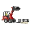 Погрузчик Schäffer Hoflader 2630 с фигуркой Bruder (2191)