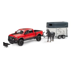 Позашляховик RAM 2500 Power Wagon з причепом для коня Bruder (2501)