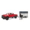 Позашляховик RAM 2500 Power Wagon з причепом для коня Bruder (2501)
