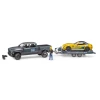 Позашляховик RAM 2500 з автовозом і автомобілем Roadster Bruder (2504)
