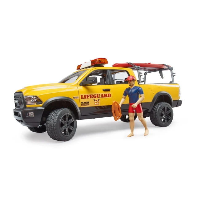 Берегова охорона RAM 2500 Power Wagon з фігуркою та аксесуарами Bruder (2506)