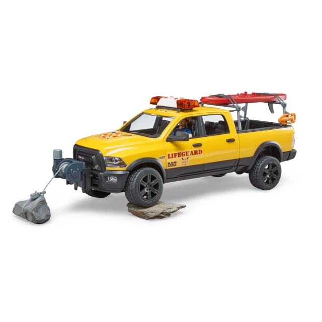 Берегова охорона RAM 2500 Power Wagon з фігуркою та аксесуарами Bruder (2506)