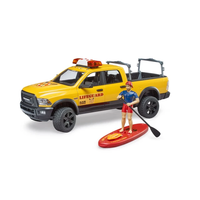 Берегова охорона RAM 2500 Power Wagon з фігуркою та аксесуарами Bruder (2506)
