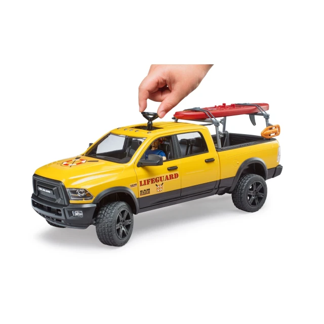 Берегова охорона RAM 2500 Power Wagon з фігуркою та аксесуарами Bruder (2506)