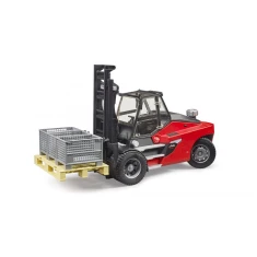 Навантажувач Linde HT160 з палетою та кошиком Bruder (2513)