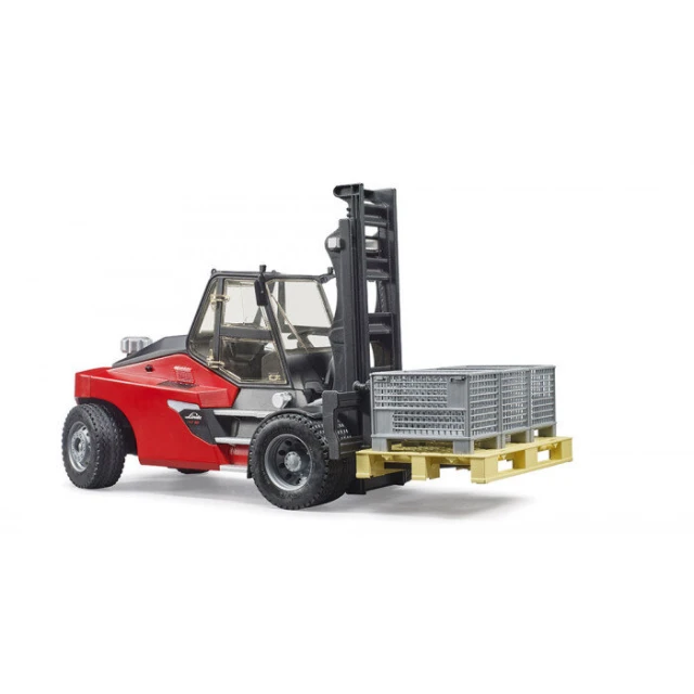 Погрузчик Linde HT160 с палетой и корзиной Bruder (2513)