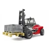 Погрузчик Linde HT160 с палетой и корзиной Bruder (2513)