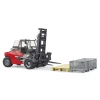 Погрузчик Linde HT160 с палетой и корзиной Bruder (2513)